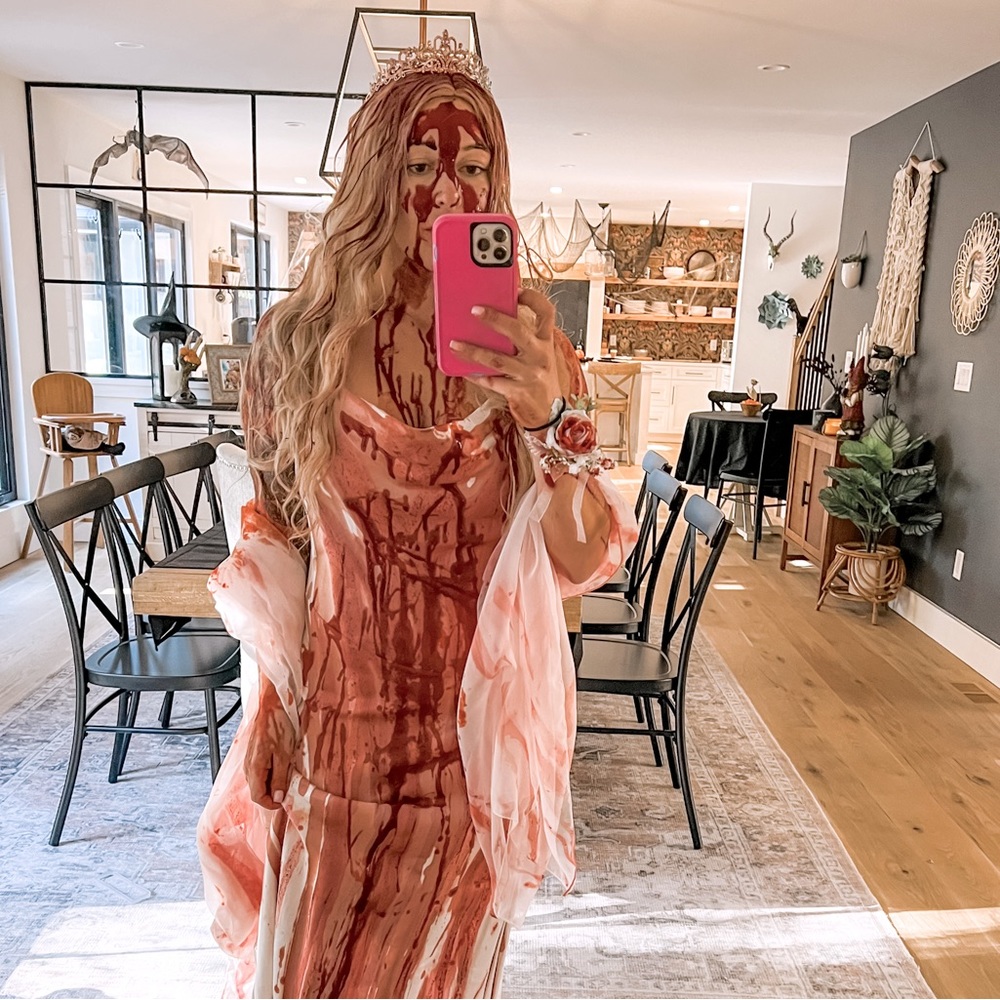 Home-Made CARRIE Halloween Costume 🩸